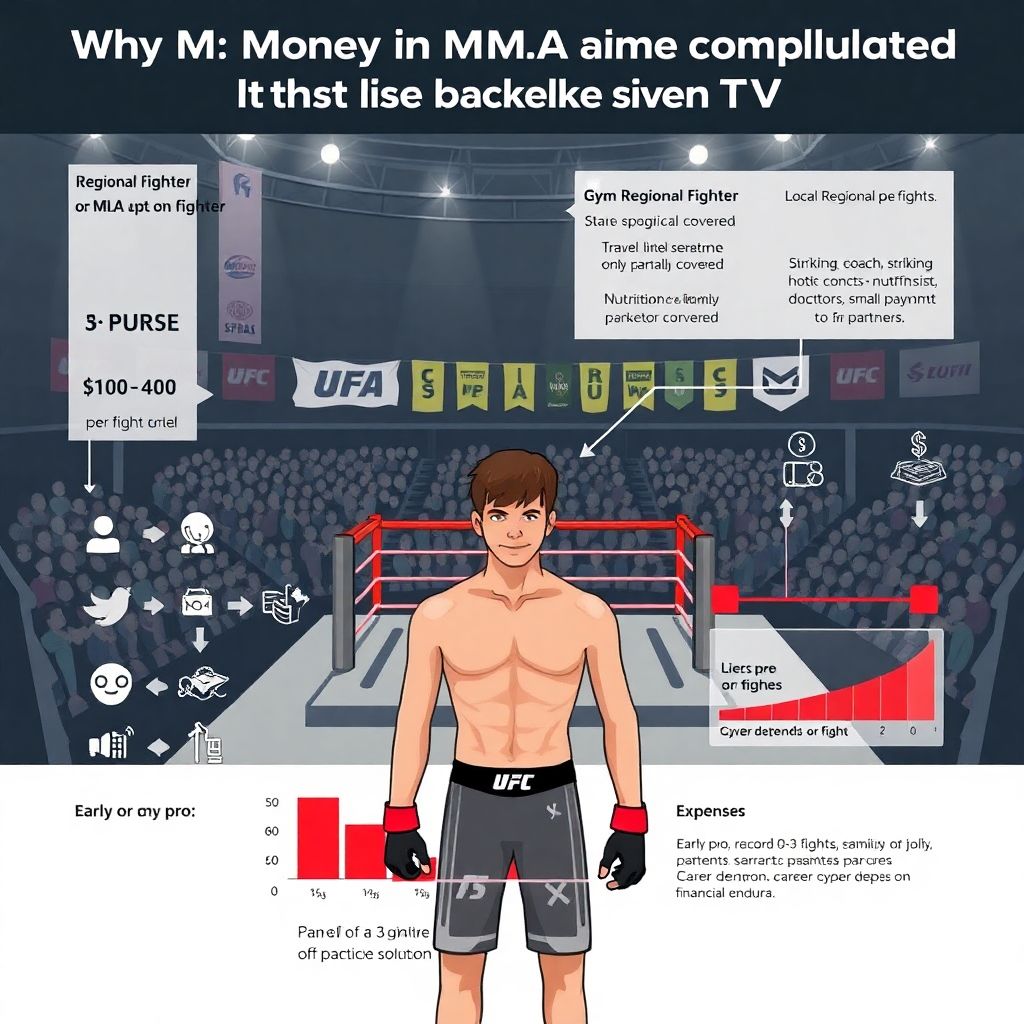 Финансы в ММА: сколько зарабатывают бойцы разных уровней на самом деле