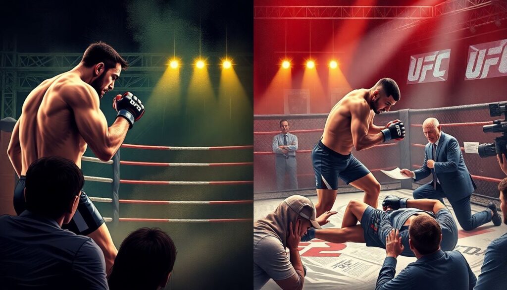 Разбор самых спорных судейских решений в истории ММА: что пошло не так - иллюстрация