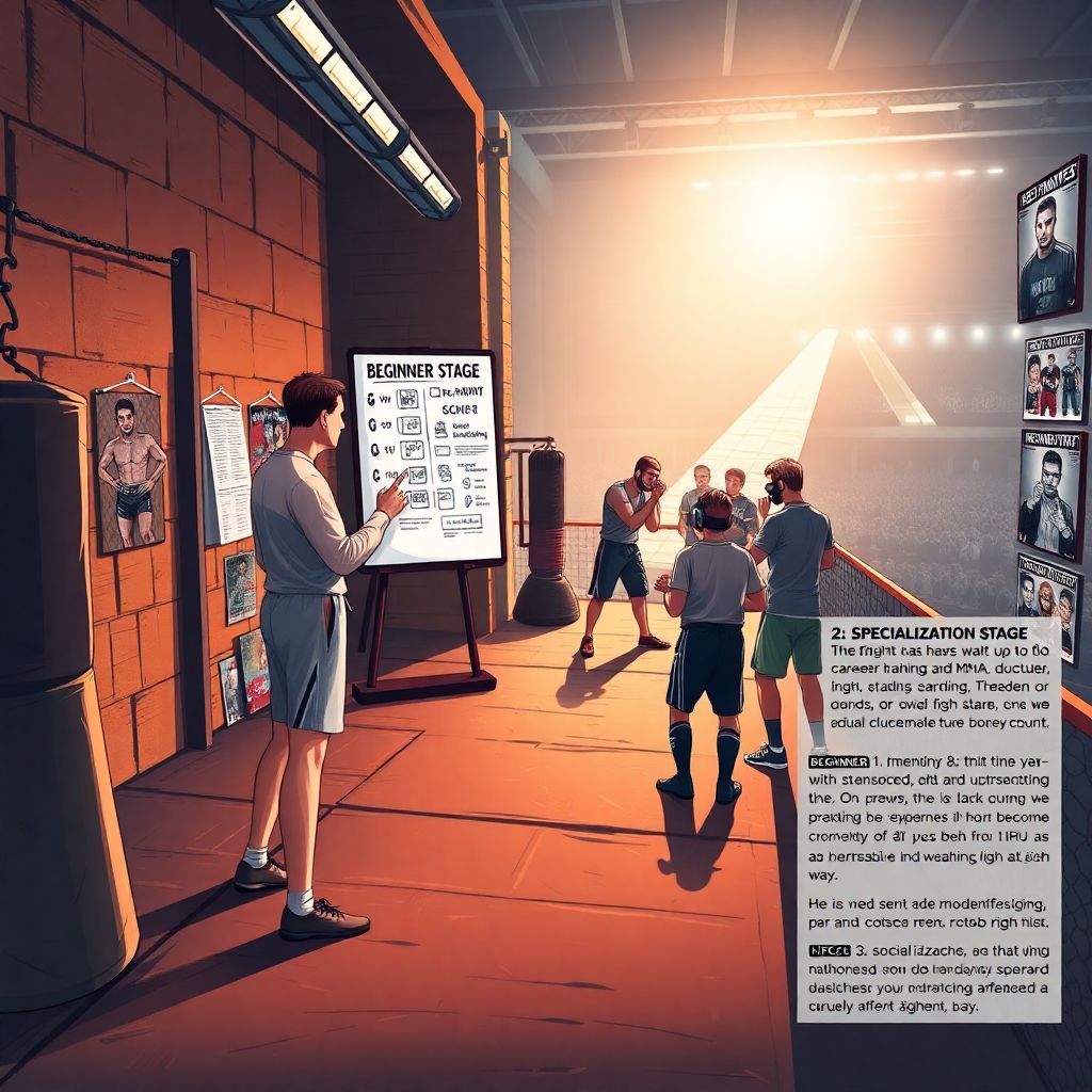 Карьера бойца ММА с нуля: путь от региональных промоушенов до мировых арен