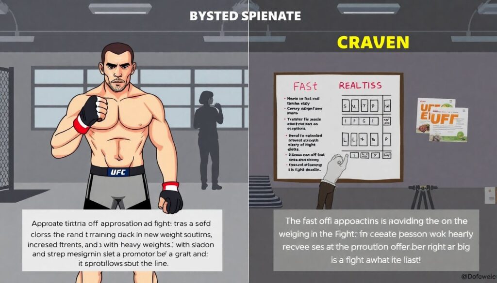 Смена весовой категории: когда это работает, а когда разрушает карьеру бойца - иллюстрация