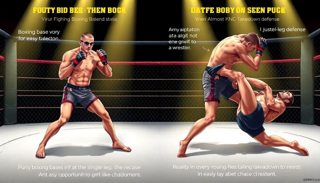 Сравнение стилей: почему борцы доминируют, а ударники делают самые зрелищные нокауты - иллюстрация