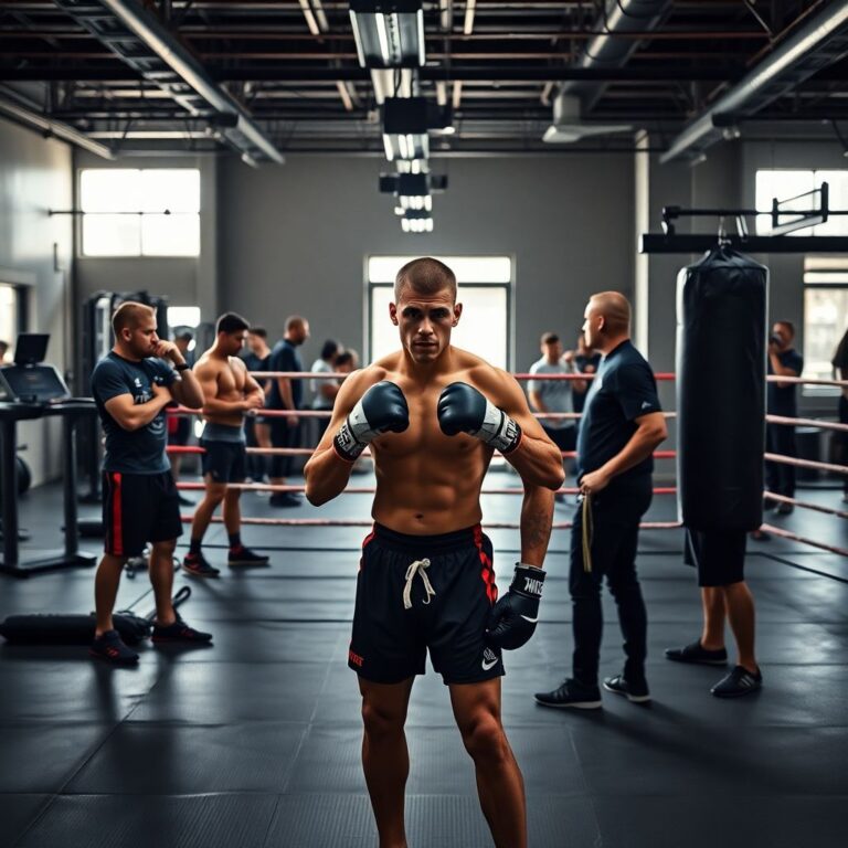 Профессиональный лагерь подготовки к титульному бою: этапы, нагрузки, восстановление