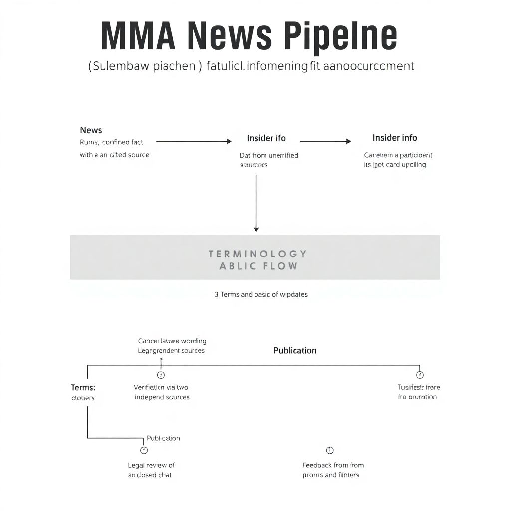 Как рождается новость в мире ММА: закулисье инсайдов, срывов боёв и анонсов