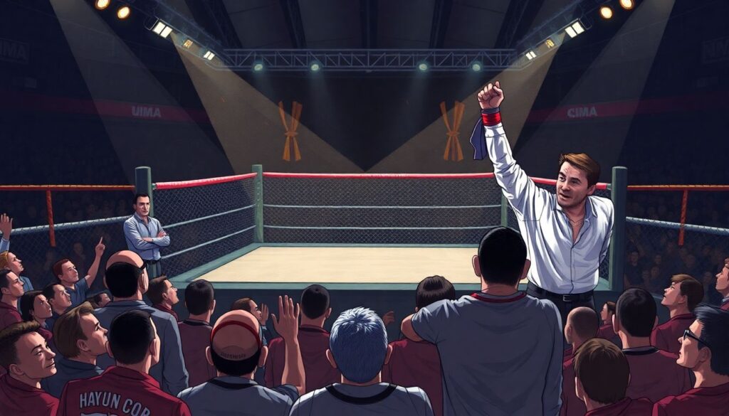 ММА и судейство: почему решения часто вызывают скандалы и как можно улучшить систему оценок - иллюстрация