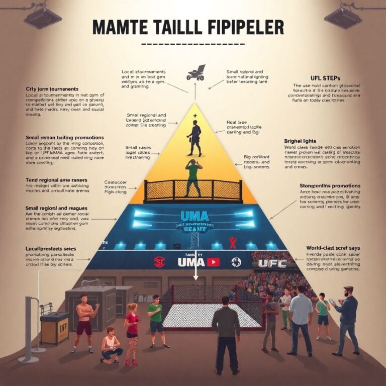 Система отбора талантов в ведущих ММА-промоушенах: роль скаутинга и региональных лиг