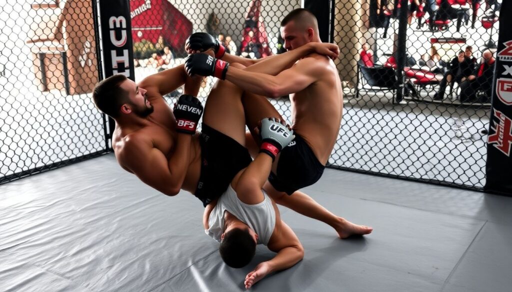 Роль кросс-тренинга: что дают бойцам занятия борьбой, боксом, джиу-джитсу и кикбоксингом по отдельности - иллюстрация