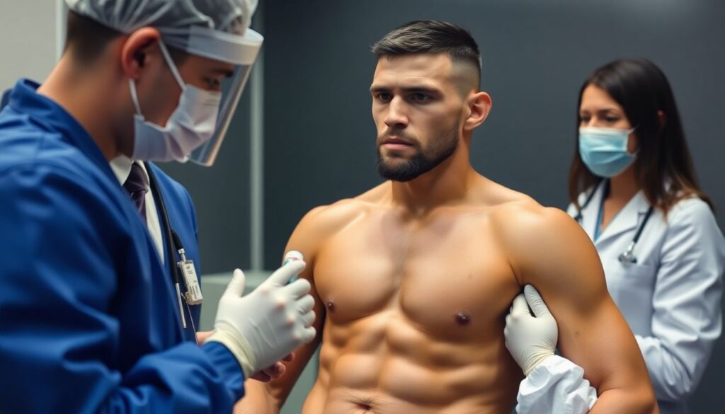 Как работает антидопинговый контроль в ММА и чем рискуют бойцы - иллюстрация