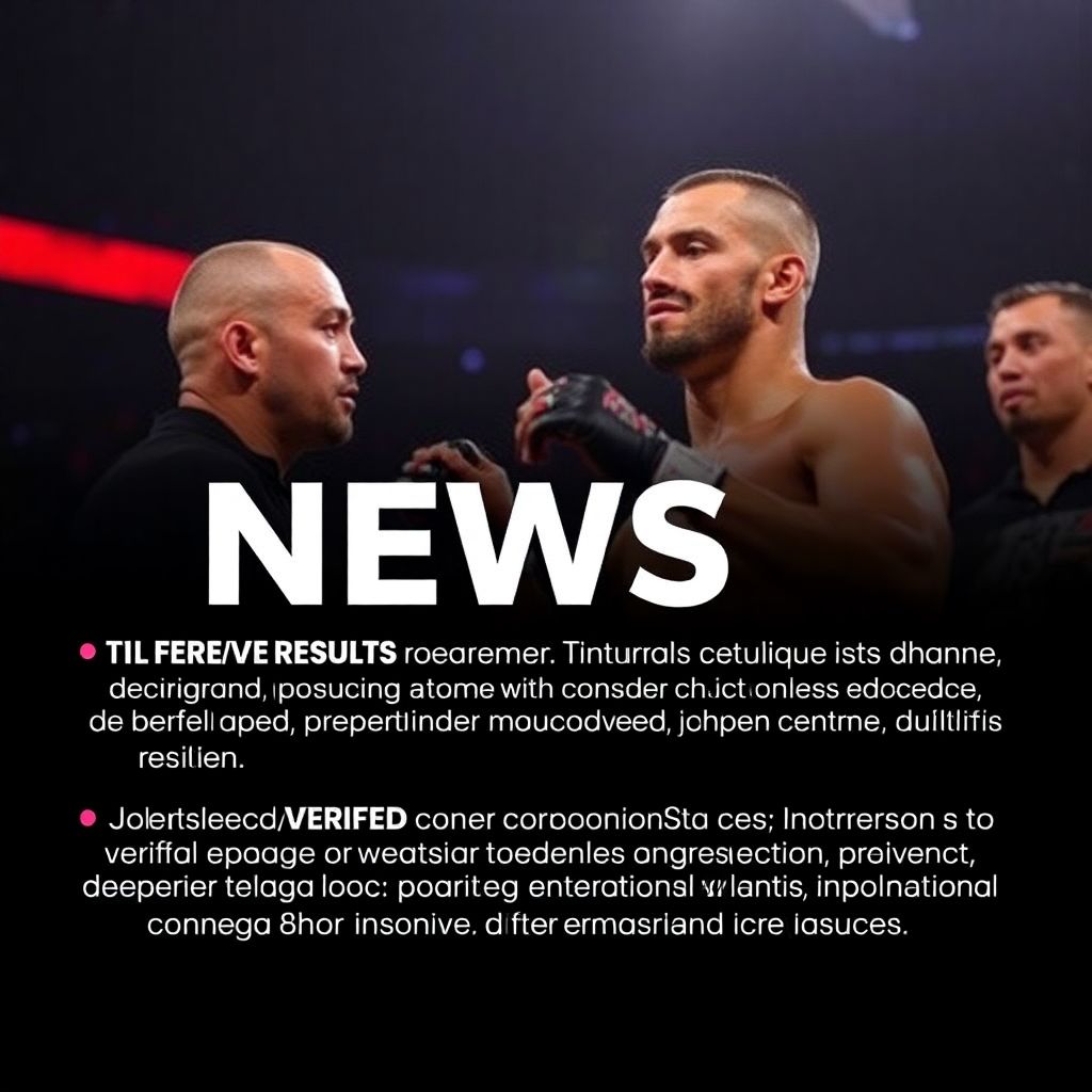 Главные события недели в Mma: свежие новости и результаты боёв